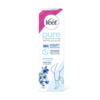 Veet Pure Hair Removal Cream, Sensitive Skin - 100g